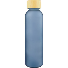 Glas-Trinkflasche (500 ml) Levi – Kobaltblau bedrucken, Art.-Nr. 023999999_1349359