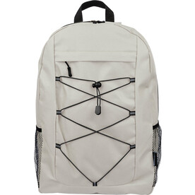 rPET-Polyester (600D) Abenteuerrucksack Jari – beige bedrucken, Art.-Nr. 357999999_1349536