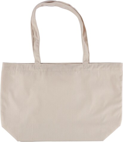 Cord-Tragetasche Tino – beige bedrucken, Art.-Nr. 357999999_1349540 Cord-Tragetasche Tino – beige bedrucken, Art.-Nr. 357999999_1349540