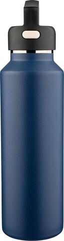Doppelwandige Flasche Mace | 600 ml – Blau bedrucken, Art.-Nr. 005999999_1353906