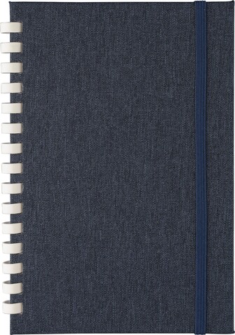 rPET-Notizbuch (A5) Ilias – Blau bedrucken, Art.-Nr. 005999999_1417981 rPET-Notizbuch (A5) Ilias – Blau bedrucken, Art.-Nr. 005999999_1417981