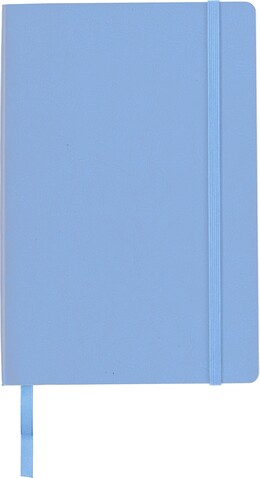 Notizbuch Mireia | Recyceltes PU | A5 | Liniert – Hellblau bedrucken, Art.-Nr. 018999999_1417985 Notizbuch Mireia | Recyceltes PU | A5 | Liniert – Hellblau bedrucken, Art.-Nr. 018999999_1417985