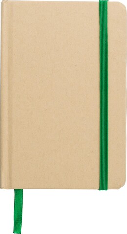 Notizbuch aus recyceltem Papier (A6) John – Limettengrün bedrucken, Art.-Nr. 019999999_1421001 Notizbuch aus recyceltem Papier (A6) John – Limettengrün bedrucken, Art.-Nr. 019999999_1421001