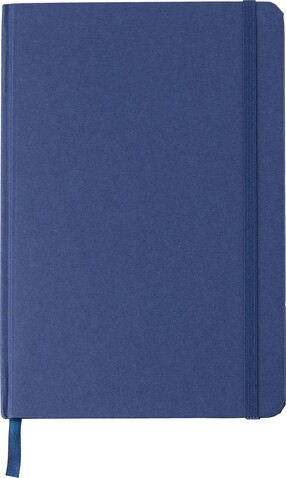 Notizbuch Evangeline | Recycelter Karton | A5 | Liniert – Kobaltblau bedrucken, Art.-Nr. 023999999_1421004
