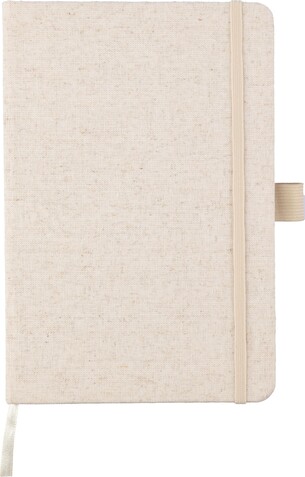 Hanf-Notizbuch A5 Barbara – Khaki bedrucken, Art.-Nr. 013999999_1421048 Hanf-Notizbuch A5 Barbara – Khaki bedrucken, Art.-Nr. 013999999_1421048