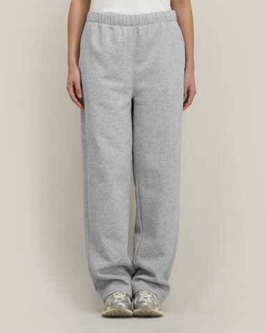 Needer - Die Unisex‑Jogginghose mit entspanntem Straight‑Leg‑Schnitt - Heather Grey - XL bedrucken, Art.-Nr. STBU274C2501X