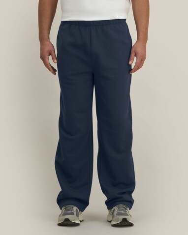 Needer - Die Unisex‑Jogginghose mit entspanntem Straight‑Leg‑Schnitt - French Navy - M bedrucken, Art.-Nr. STBU274C7271M