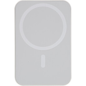 Powerbank mit kabellosem Ladegerät Meno | 10.000 mAh | MagSafe-kompatibel – Weiß bedrucken, Art.-Nr. 002999999_1436070