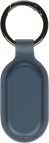 Schlüsselanhänger mit Tracking-Tag Halo – Blau bedrucken, Art.-Nr. 005999999_1455412