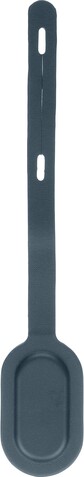 Recycelter PU-Anhänger Kaia – Blau bedrucken, Art.-Nr. 005999999_1455415