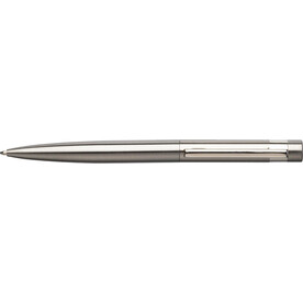 Kugelschreiber Hannelore | Edelstahl | Twist – Silber bedrucken, Art.-Nr. 032999128_1103696