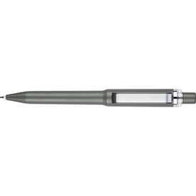 Kugelschreiber Zephyra | Reisebecher-Form – anthrazit bedrucken, Art.-Nr. 387999128_1204025