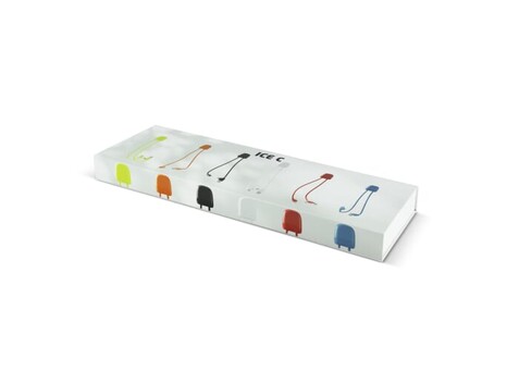 Xoopar Ice-C GRS Charging cable Präsentationsbox - Weiß/transparent bedrucken, Art.-Nr. LT06651-N0995