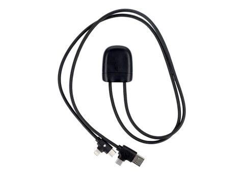 4034 - Xoopar Ice-Tag Kabel wird mit Find My Tracker geliefert - Schwarz bedrucken, Art.-Nr. LT41021-N0002