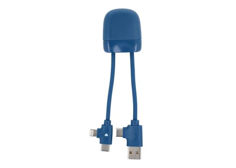 Xoopar ICE-B Multi-Ladekabel - Blau bedrucken, Art.-Nr. LT41025-N0011 Xoopar ICE-B Multi-Ladekabel - Blau bedrucken, Art.-Nr. LT41025-N0011