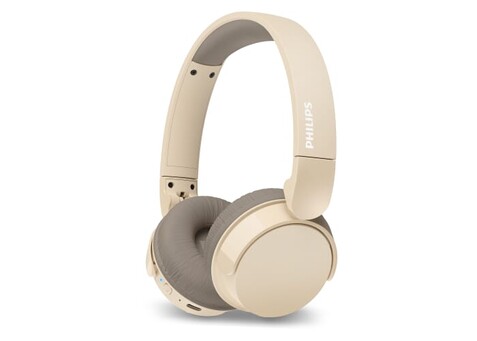 TAH3209 |Philips Bluetooth on ear Kopfhörer mit 25 Stunden Spielzeit - Beige bedrucken, Art.-Nr. LT42250-N0055