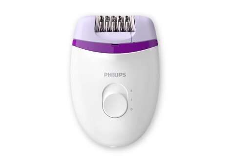 BRP505|Philips Satinelle Kompakt-Epilierer mit Kabel &amp; kabellosem Bikini-Trimmer - Weiss bedrucken, Art.-Nr. LT42282-N0001