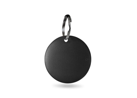 Aqiila Tagbird wasserdichter Tracker mit Schlüsselring - Schwarz bedrucken, Art.-Nr. LT45201-N0002