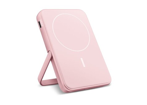 2PBM5000| Fresh 'n Rebel Kompatibel mit MagSafe MagSafe Powerbank Kabellose 5000mAh - Pastellrosa bedrucken, Art.-Nr. LT49413-N0079