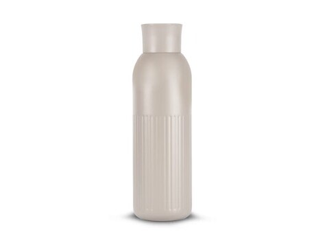 Sagaform Tekla Push Stahlisolierflasche mit Druckverschluss (recycelt) 500 ml - Beige bedrucken, Art.-Nr. LT52134-N0055 Sagaform Tekla Push Stahlisolierflasche mit Druckverschluss (recycelt) 500 ml - Beige bedrucken, Art.-Nr. LT52134-N0055