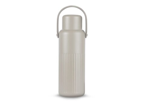 Sagaform Theo Thermosflasche (recycelt) 1 L - Beige bedrucken, Art.-Nr. LT52136-N0055 Sagaform Theo Thermosflasche (recycelt) 1 L - Beige bedrucken, Art.-Nr. LT52136-N0055
