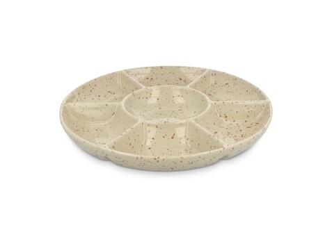 Sagaform Ditte Keramik-Servierplatte rund 26 cm - Beige bedrucken, Art.-Nr. LT52258-N0055 Sagaform Ditte Keramik-Servierplatte rund 26 cm - Beige bedrucken, Art.-Nr. LT52258-N0055