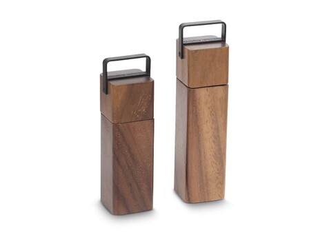 Orrefors Jernverk Salz- und Pfeffermühle BlackSmith Serie - Holz bedrucken, Art.-Nr. LT54038-N0093