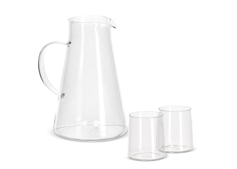InSideOut Karaffe Elin mit 2 Gläsern - Transparent bedrucken, Art.-Nr. LT57008-N0004