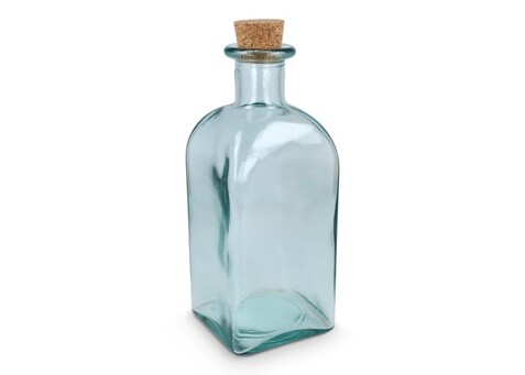 InSideOut Square Recycelte Glaswasserflasche ReuuZ mit Korkverschluss 1 l - Transparent bedrucken, Art.-Nr. LT57016-N0004 InSideOut Square Recycelte Glaswasserflasche ReuuZ mit Korkverschluss 1 l - Transparent bedrucken, Art.-Nr. LT57016-N0004