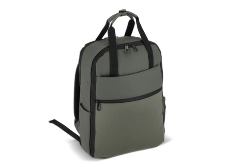 InSideOut Rucksack Carry Pack - Dunkelgrün bedrucken, Art.-Nr. LT57112-N0030