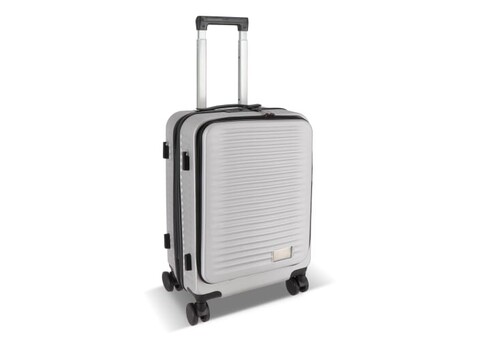 InSideOut Reisekoffer Rulla 20 Zoll - Hellgrau bedrucken, Art.-Nr. LT57115-N0062