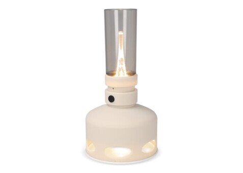 InSideOut Dimmbare LED-Leuchte mit blow Sensor - Beige bedrucken, Art.-Nr. LT57305-N0055