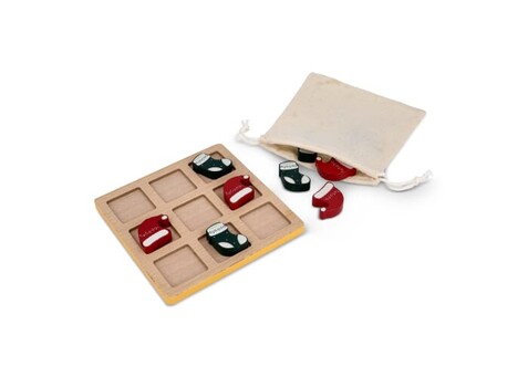 InSideOut Weihnachts-Tic-Tac-Toe aus Holz - Neon Sortiment bedrucken, Art.-Nr. LT57401-N0099