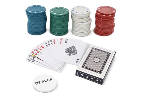 InSideOut-Poker-Set - Neon Sortiment bedrucken, Art.-Nr. LT57410-N0099