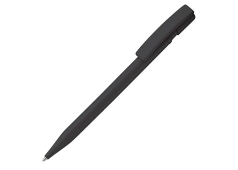 Kugelschreiber Nash Hardcolour - Schwarz bedrucken, Art.-Nr. LT80815-N0002