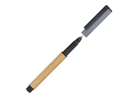 Rollerball Bambus - Grau bedrucken, Art.-Nr. LT81152-N0061 Rollerball Bambus - Grau bedrucken, Art.-Nr. LT81152-N0061