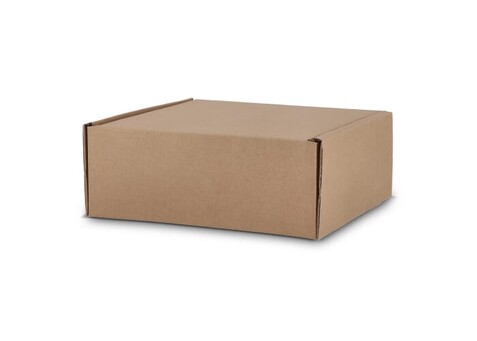 Individuelle Geschenkverpackung für 4 Tassen 24.3 x 24.3 x 9.9 cm - Braun bedrucken, Art.-Nr. LT83220-N0051