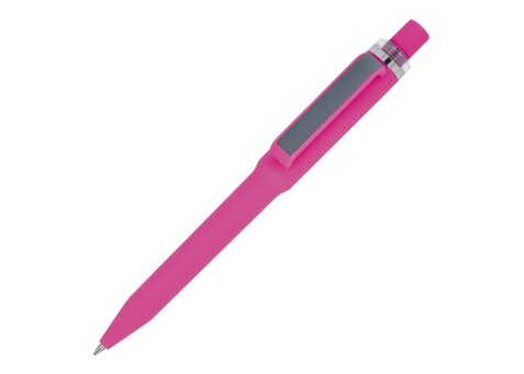 Ozzy-Stift mit Soft-Touch - Rosa bedrucken, Art.-Nr. LT87075-N0076 Ozzy-Stift mit Soft-Touch - Rosa bedrucken, Art.-Nr. LT87075-N0076