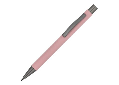 Metallkugelschreiber New York Softtouch - Pastellrosa bedrucken, Art.-Nr. LT87767-N0079