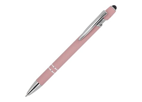 Kugelschreiber Paris Metall Soft Touch - Pastellrosa bedrucken, Art.-Nr. LT87782-N0079 Kugelschreiber Paris Metall Soft Touch - Pastellrosa bedrucken, Art.-Nr. LT87782-N0079