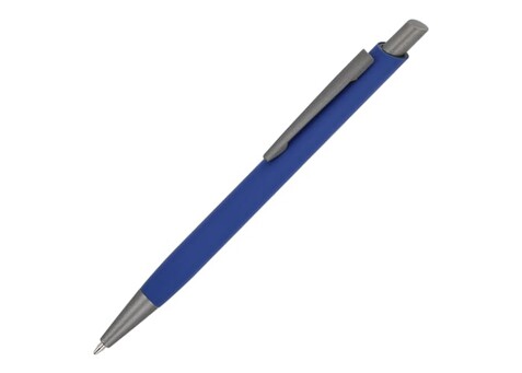 Kugelschreiber Boston Softtouch - Dunkelblau bedrucken, Art.-Nr. LT87889-N0010 Kugelschreiber Boston Softtouch - Dunkelblau bedrucken, Art.-Nr. LT87889-N0010