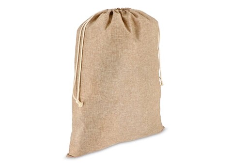 Geschenksack im Jute-Stil 50 x 70 cm - Natur bedrucken, Art.-Nr. LT90276-N0094