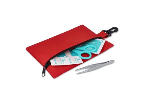 Erste-Hilfe-Set 14-teilig Rora - Rot bedrucken, Art.-Nr. LT90313-N0021 Erste-Hilfe-Set 14-teilig Rora - Rot bedrucken, Art.-Nr. LT90313-N0021