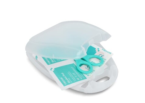 Erste-Hilfe-Set 10-teilig Elbrus - Weiss bedrucken, Art.-Nr. LT90316-N0001