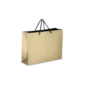 Papier Geschenktasche 40 x 12 x 30cm 200g/m² - Gold bedrucken, Art.-Nr. LT91518-N0006