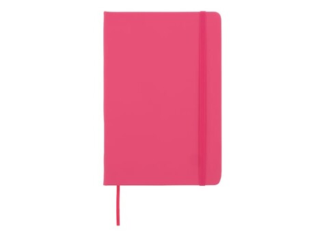 Notizbuch A5 PU mit Rasterpunktseiten - Rosa bedrucken, Art.-Nr. LT92064-N0076 Notizbuch A5 PU mit Rasterpunktseiten - Rosa bedrucken, Art.-Nr. LT92064-N0076