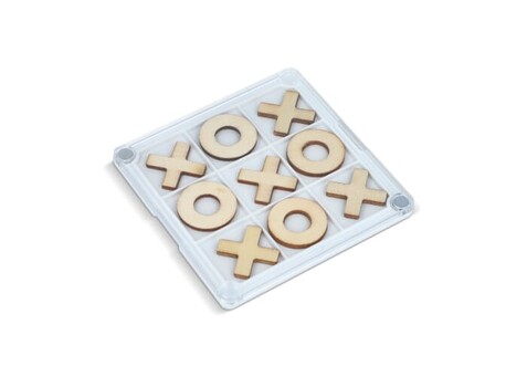 Tic-Tac-Toe-Untersetzer - Weiss bedrucken, Art.-Nr. LT93080-N0001 Tic-Tac-Toe-Untersetzer - Weiss bedrucken, Art.-Nr. LT93080-N0001