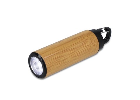 Bambus-Taschenlampe mit Clip - Natur bedrucken, Art.-Nr. LT93322-N0094 Bambus-Taschenlampe mit Clip - Natur bedrucken, Art.-Nr. LT93322-N0094