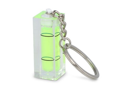 Schlüsselanhänger mit Wasserwaage - Transparent bedrucken, Art.-Nr. LT93419-N0004 Schlüsselanhänger mit Wasserwaage - Transparent bedrucken, Art.-Nr. LT93419-N0004
