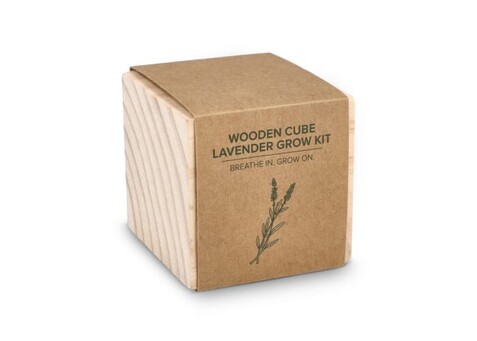 FSC-Holzpflanzgefäß-Set – Lavendel - Natur bedrucken, Art.-Nr. LT94575-N0094 FSC-Holzpflanzgefäß-Set – Lavendel - Natur bedrucken, Art.-Nr. LT94575-N0094